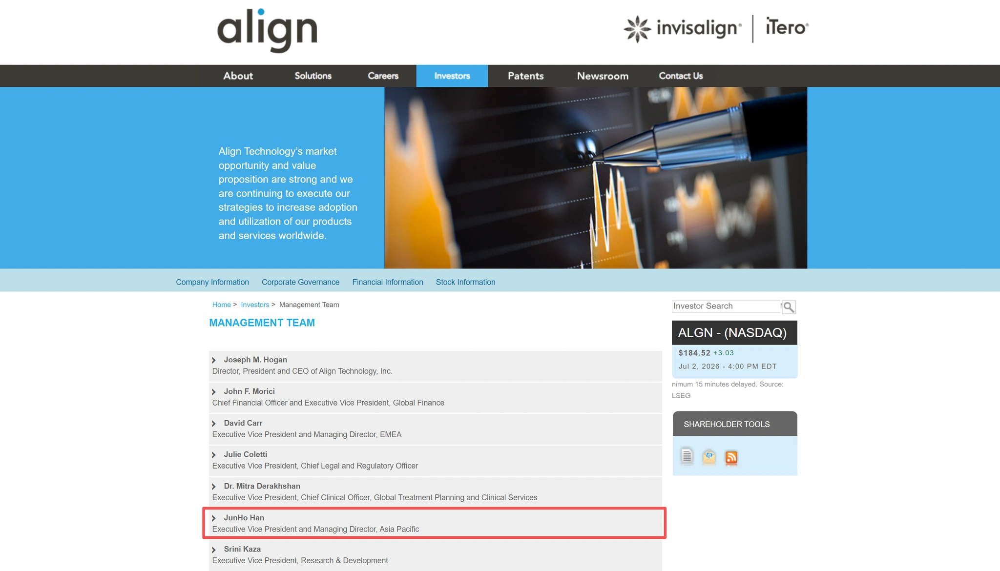 图源：Align Technology官网
