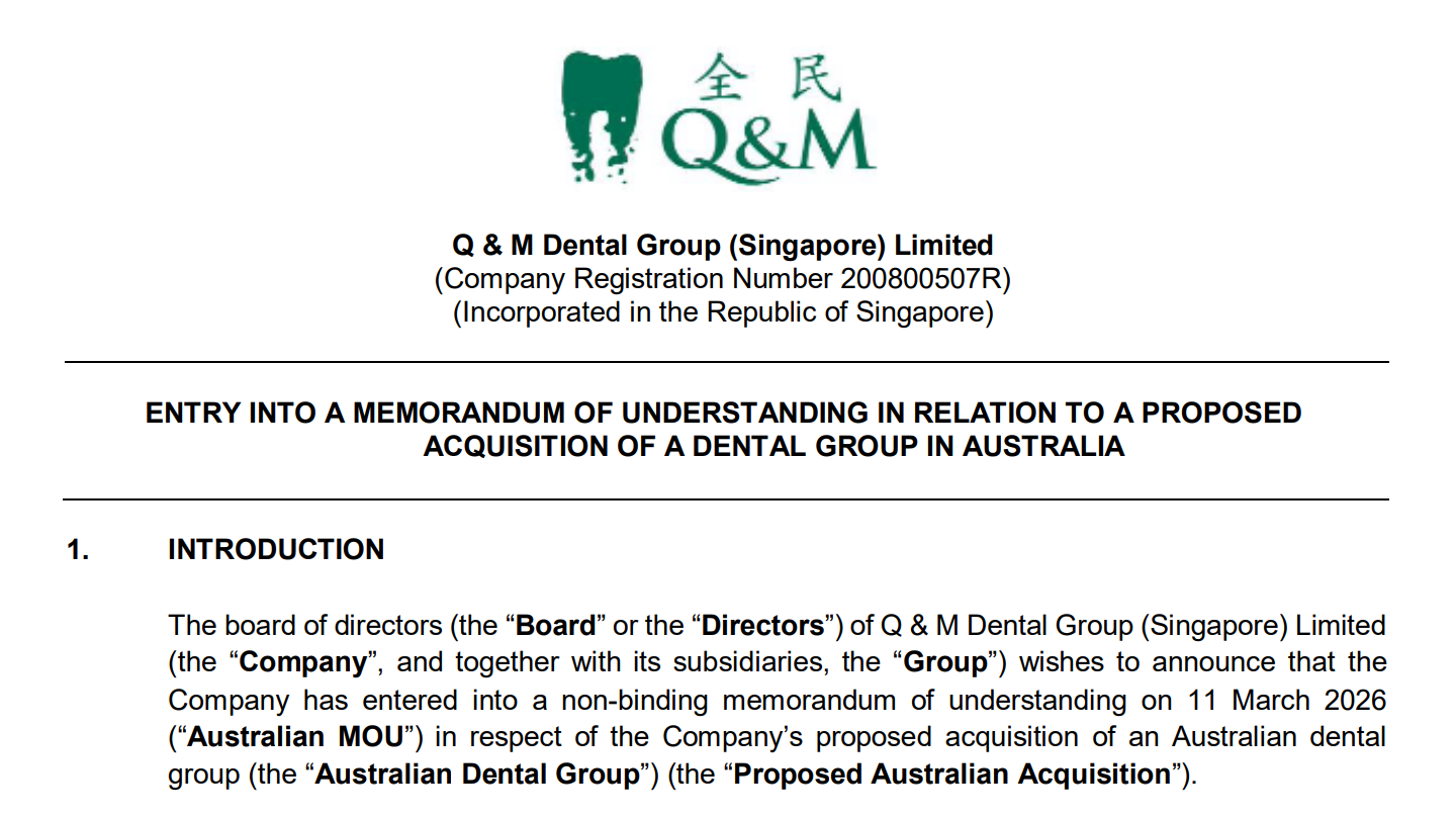 Image source: Q & M Dental Group (Singapore) Limited