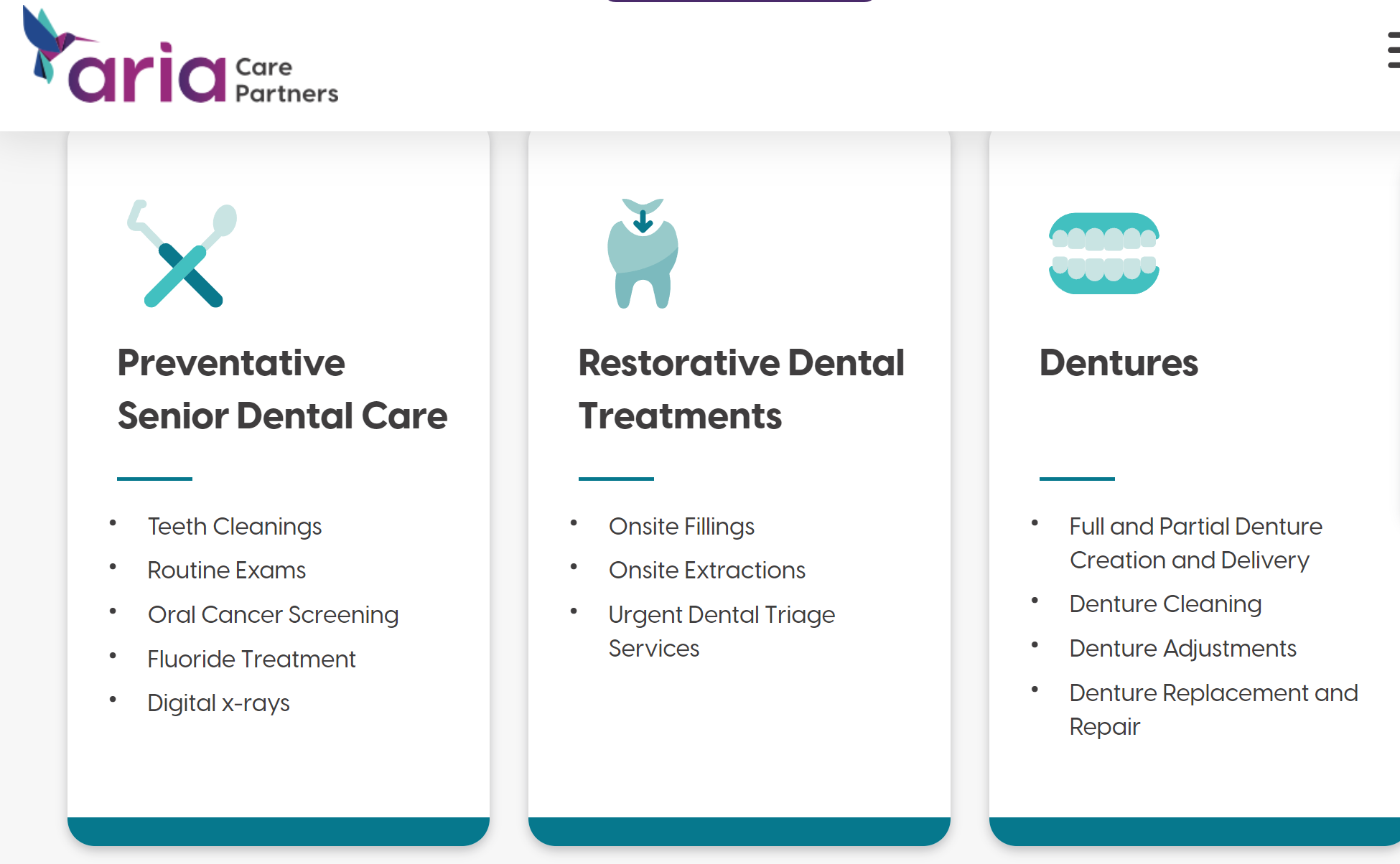 Image source:Aria Care Partners official website