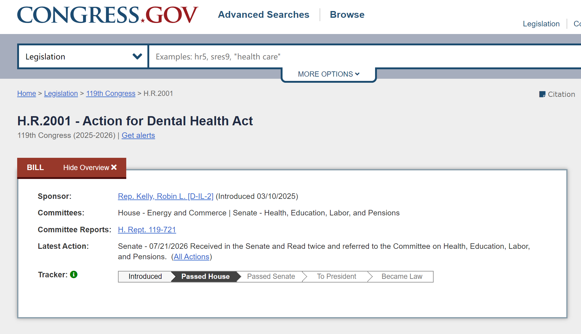 Source: CONGRESS.GOV